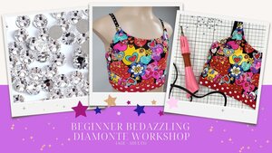 Beginners bedazzling diamonte workshop