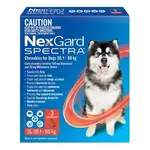 BOEHRINGER Nexgard Spectra - Dog Chewable 30.1-60kg 3pk (Red)