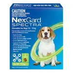 BOEHRINGER Nexgard Spectra - Dog Chewable 7.6-15kg 3pk (Green)