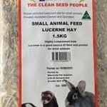 BREEDERS CHOICE SEEDS Breeders Choice Seeds - Small Animal Bedding Lucerne Hay 3kg