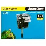 AQUA ONE Aqua One - Clear View 200 Hang On Filter 200lh