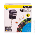 AQUA ONE Aqua One - Clearview 75 Hang On Filter