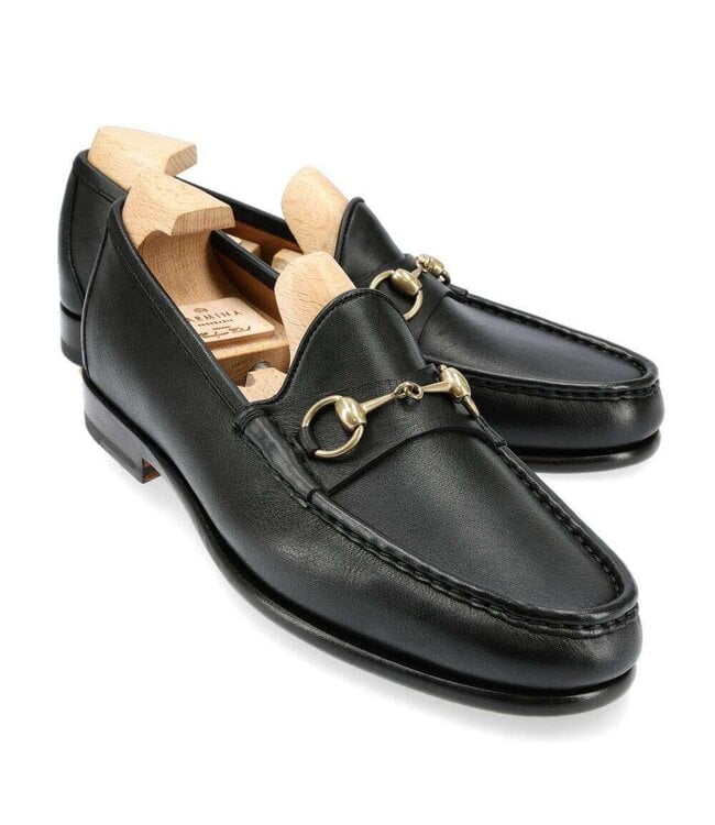 Black Horsebit Loafer