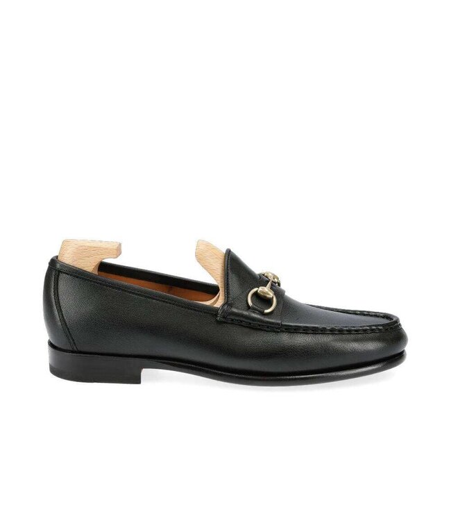 Black Horsebit Loafer