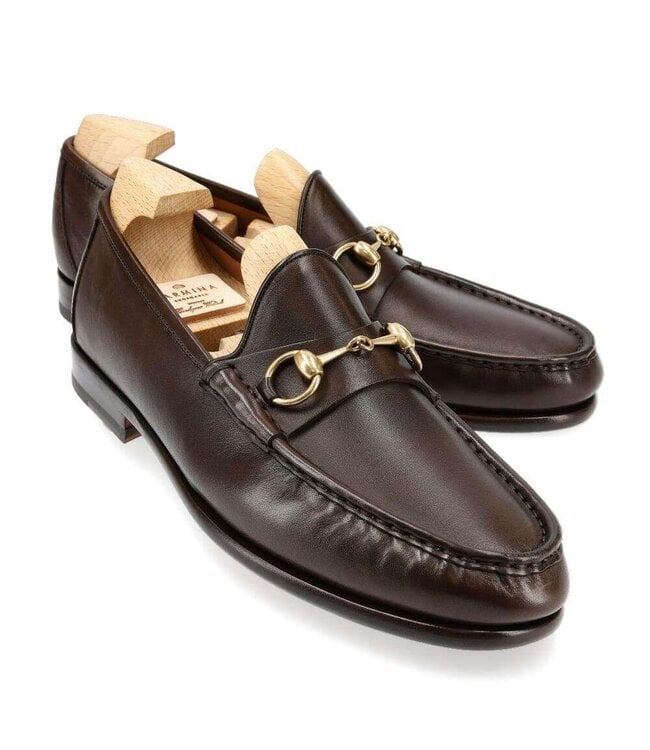 Brown Horsebit Loafer