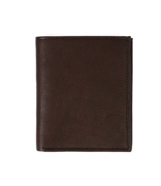 MOORE & GILES Brown Bi-Fold Wallet