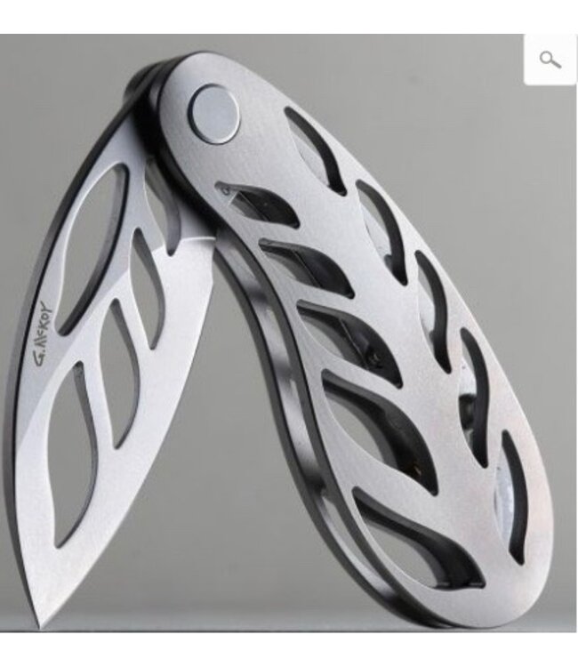 Hand Cut Feather Design