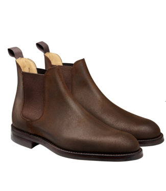 Crockett & Jones Brown Roughout Chelsea