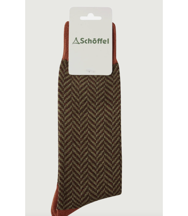 Halkirk Herringbone Sock