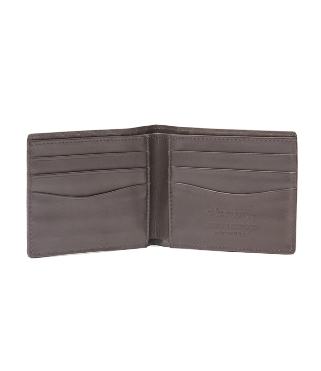 Brown Glazed Gator Hip Wallet