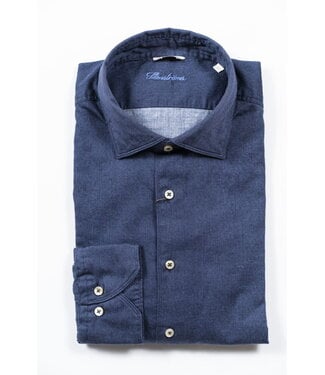 STENSTROMS Navy Wash Oxford SP