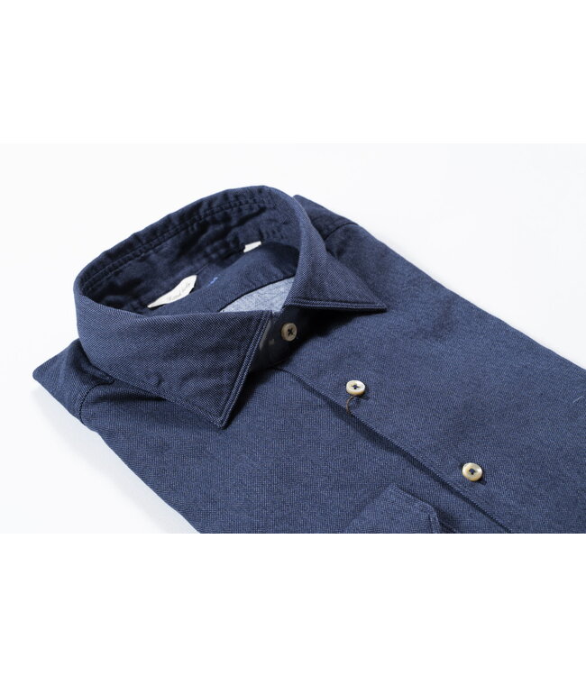 Navy Wash Oxford SP