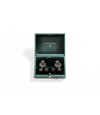 CODIS MAYA Sidelock Dress Set- Silver