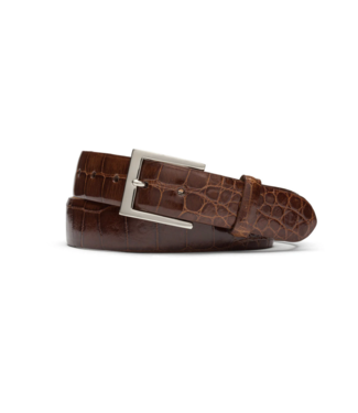 W.KLEINBERG FOR H. STOCKTON Cognac Glazed Alligator