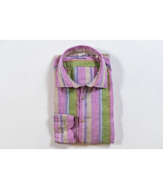 STENSTROMS Botanical Stripe Linen SP