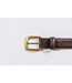 Green Stitch Calf Belt
