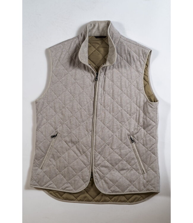 Cotton Oxford Vest "Wheat"
