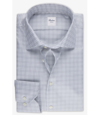 STENSTROMS Grey Neat Plaid