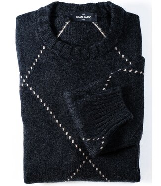 GRAN SASSO Cashmere Shadow Argyll
