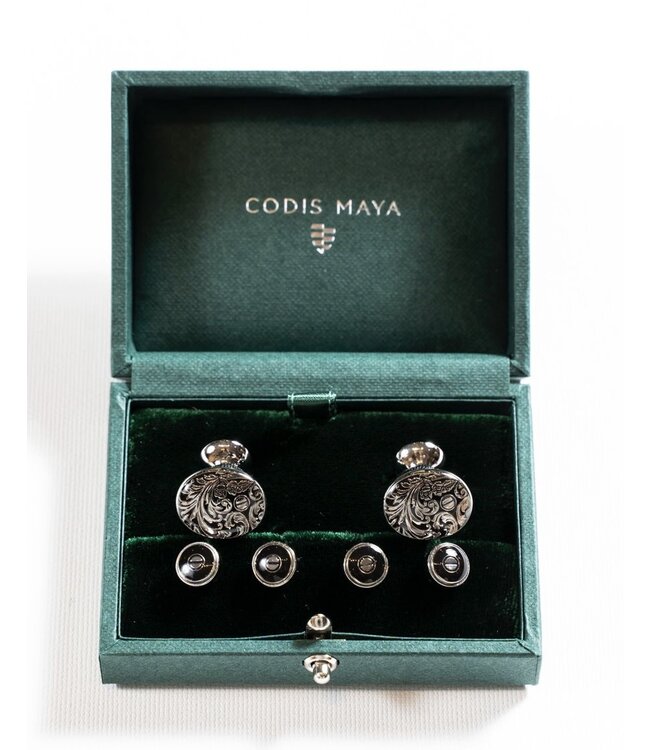 Sidelock Dress Set- Silver