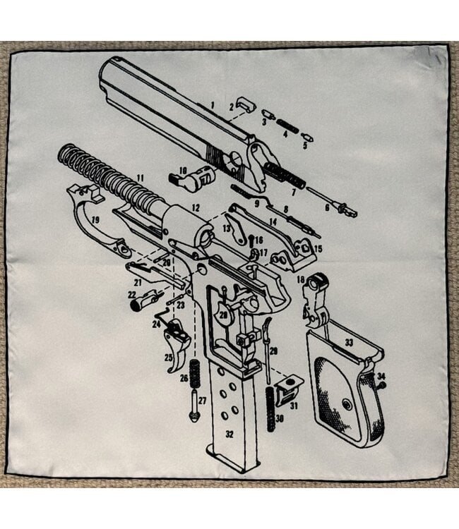 Secret Weapon Pocket Square