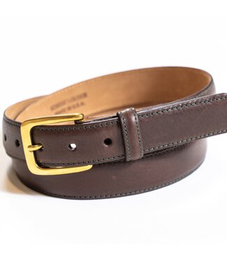 W.KLEINBERG FOR H. STOCKTON Green Stitch Calf Belt