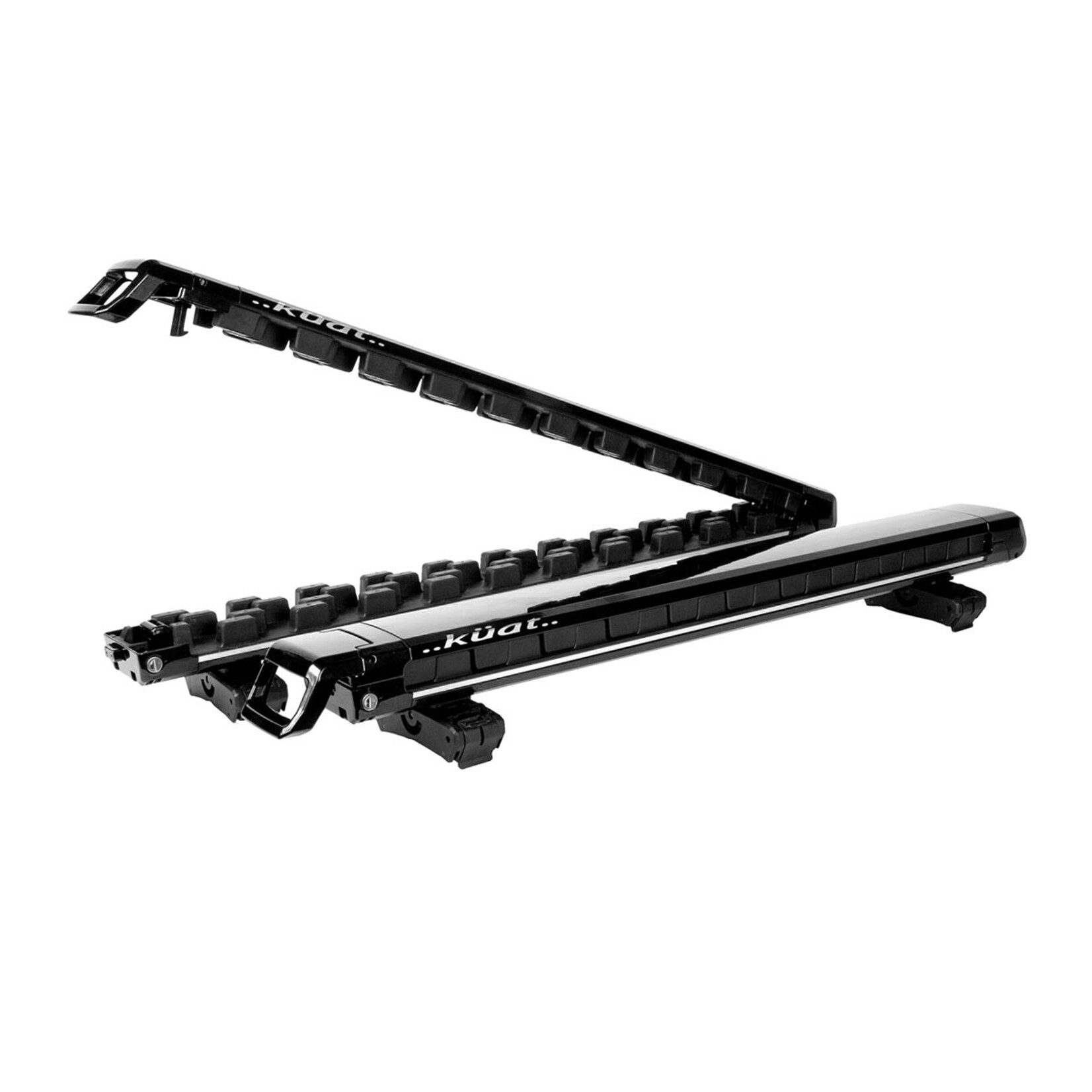 Kuat Grip Ski Rack - Black Metallic with Gray Anodize - 6 Ski