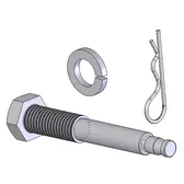 YAKIMA Hitch Pin fat for 2 HoldUp Backswing Rack n Roll Bend Oregon