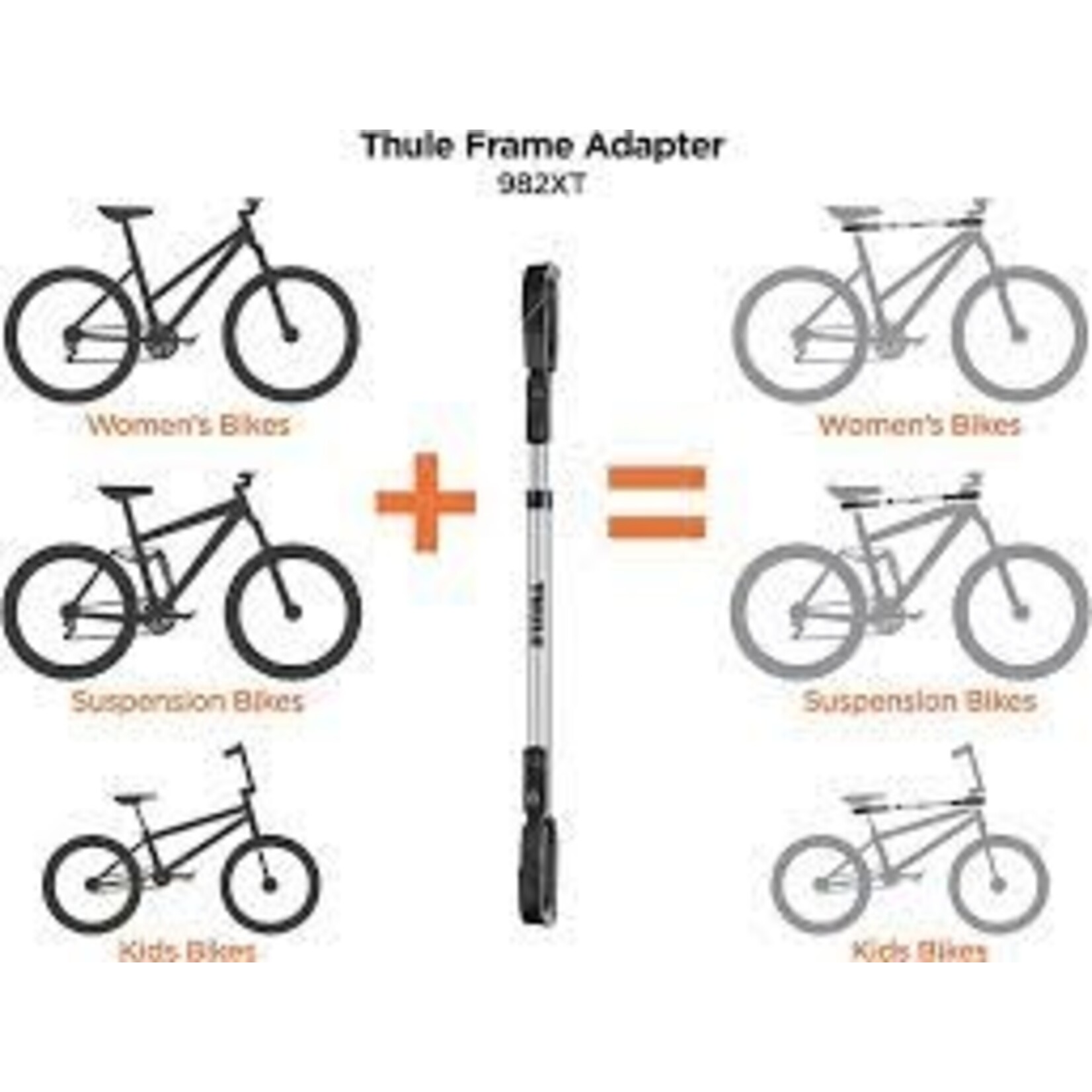Thule womens bike adapter sale