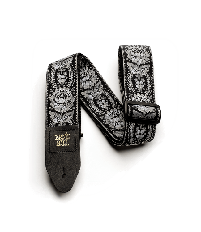 Ernie Ball Jacquard Guitar Strap - Silver Orleans #4150