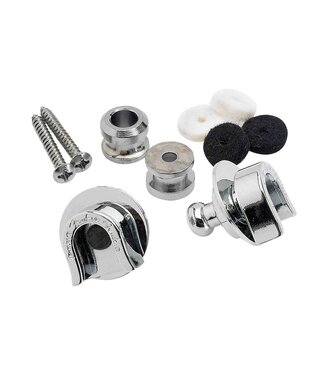 Fender Fender Security Strap Locks and Buttons Set - Chrome