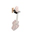 Hercules GSP38WBPLUS PLUS Series Universal AutoGrip Wood Base, Short Arm Wall Mount Guitar Hanger