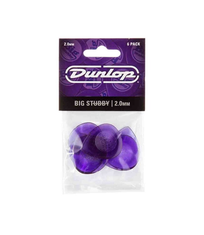 Dunlop Big Stubby Guitar Picks (6 Pack)