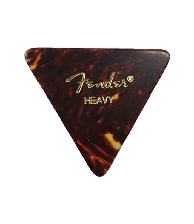FENDER 355 SHAPE CLASSIC CELLULOID TORTOISE SHELL GUITAR PICKS (12 PACKS)