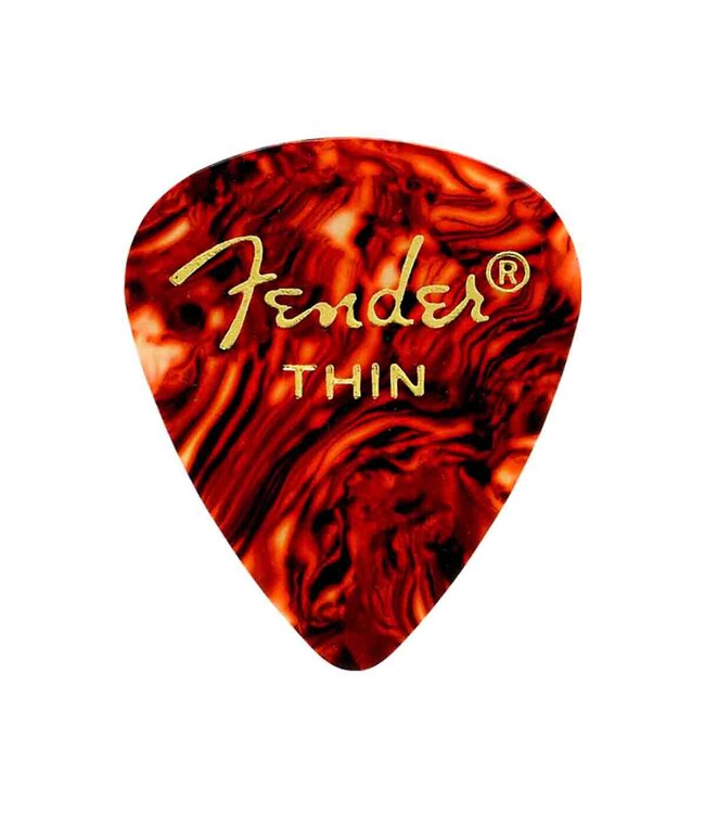 Fender 351 Shape Classic Celluloid Guitar Picks 12-pack -