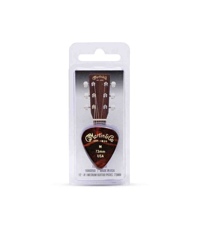 Martin #1 Standard 351 Guitar Pick Pack - (12-pack)
