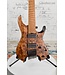 QX527PB 7-string Electric Guitar - Antique Brown Stain