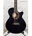 Takamine TSP-158C12 12-String Acoustic-Electric Guitar - Black