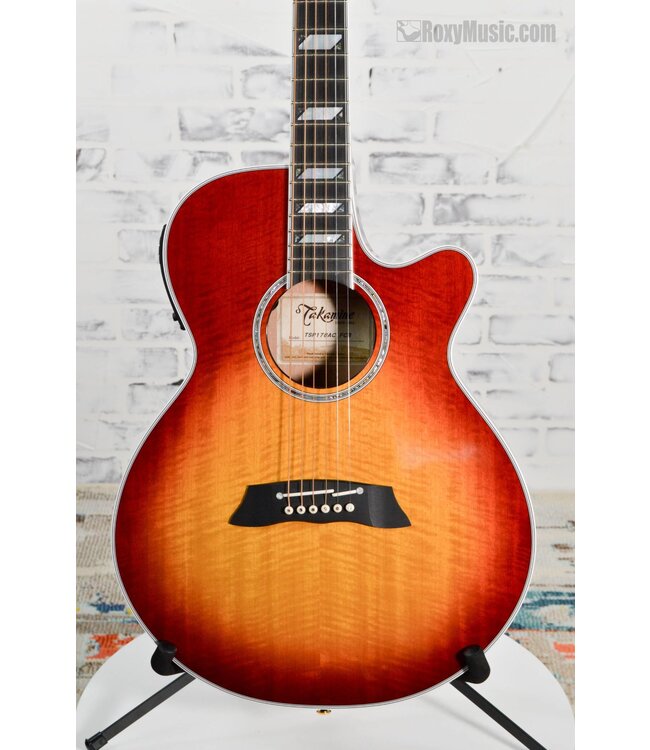 TSP178AC Thinline Acoustic Guitar - Faded Cherry Burst