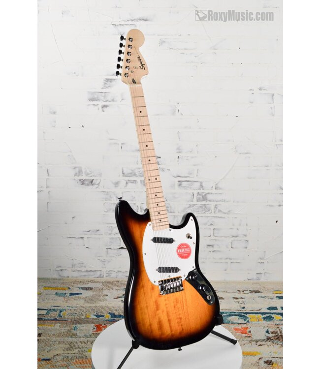 Squier Sonic Mustang Solidbody Electric Guitar - 2-color Sunburst