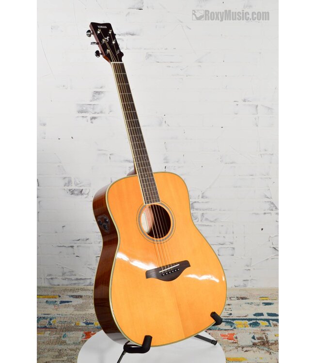 Yamaha FGTA Dreadnought TransAcoustic Vintage Tint Acoustic Electric Guitar