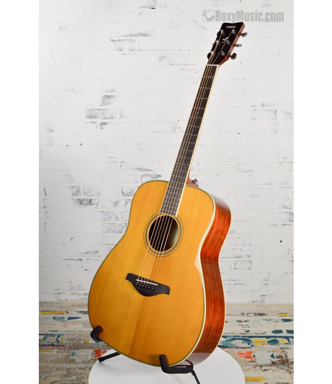 Yamaha FGTA Dreadnought TransAcoustic Vintage Tint Acoustic Electric Guitar