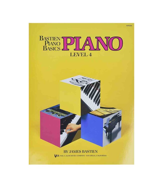 Bastien WP204 Piano Basics Level 4