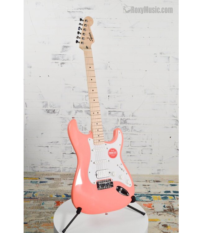 Sonic Stratocaster HSS Maple Tahitian Coral Electric Guitar