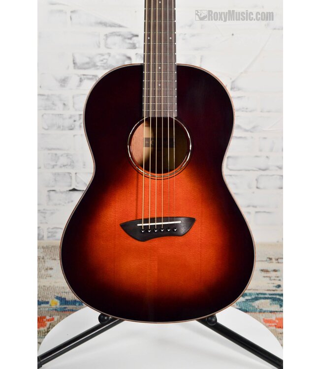 CSF3M Compact Folk Acoustic Electric Guitar With Gigbag - Tobacco Brown Sunburst