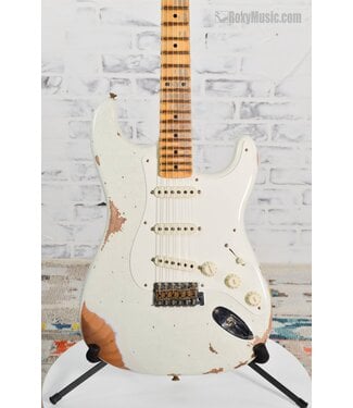 Fender Custom Shop Ltd 1956 Stratocaster Super Heavy Relic Aged India Ivory Electric Guitar