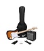 Squier Squier Sonic Series Stratocaster Pack - 2-color Sunburst