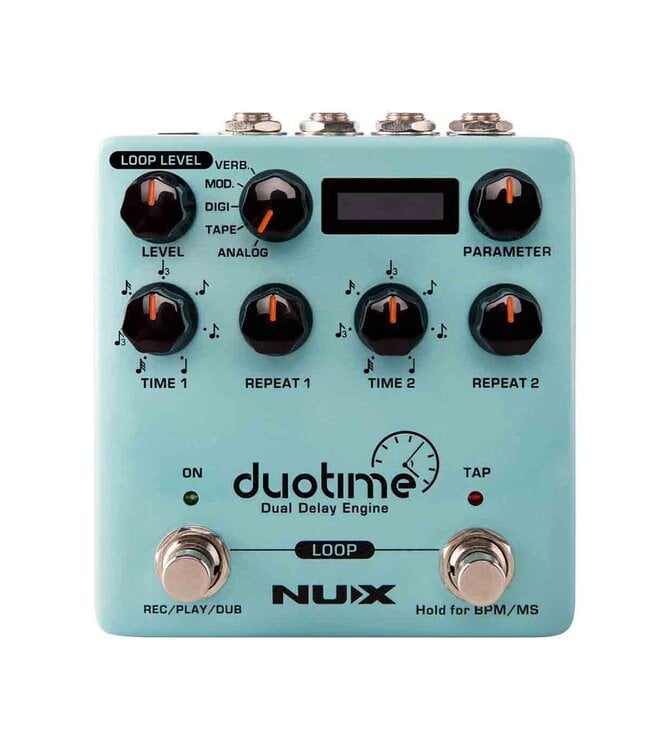 NUX DuoTime Dual Delay Pedal | Roxy Music