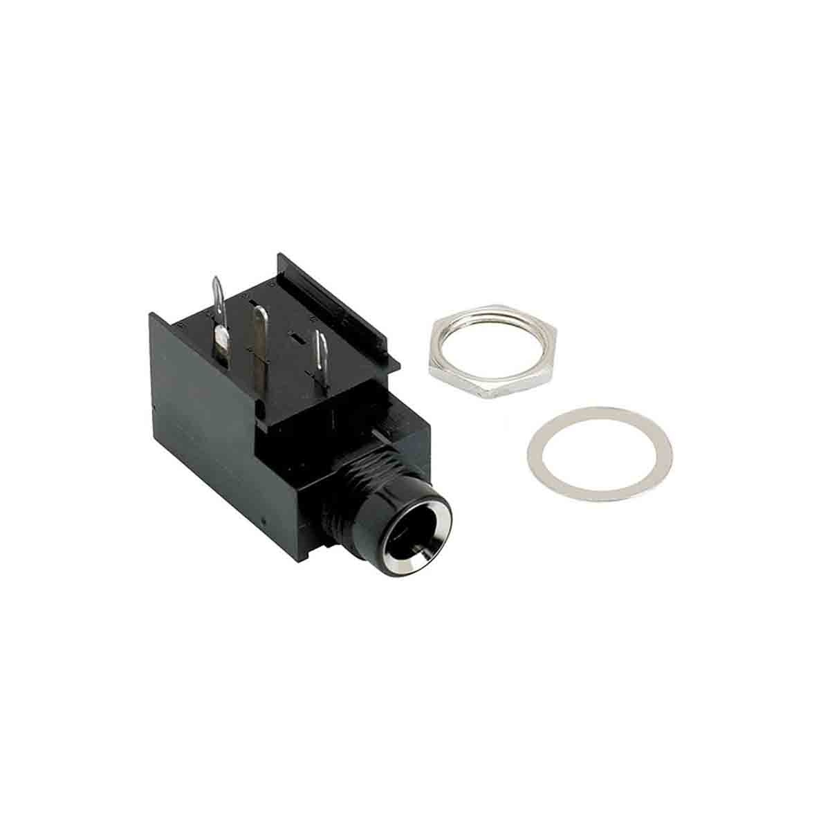Fender 4-Pin Mono Amp Jack Genuine Fender Replacement Part - Roxy