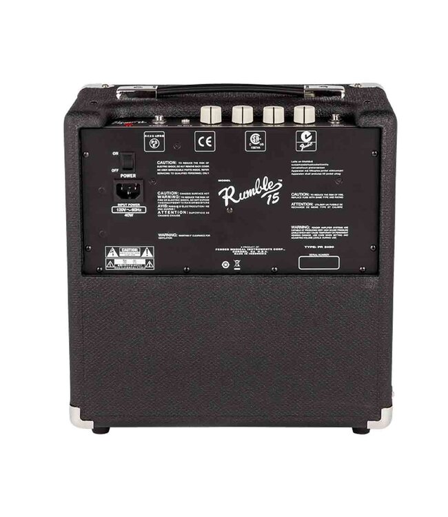 Fender Rumble 15 1 x 8-inch 15-watt Bass Combo Amp